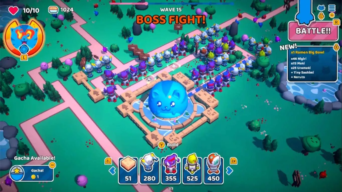 【美版】寿司猫塔防 .Sushi Cat Tower Defense 中文