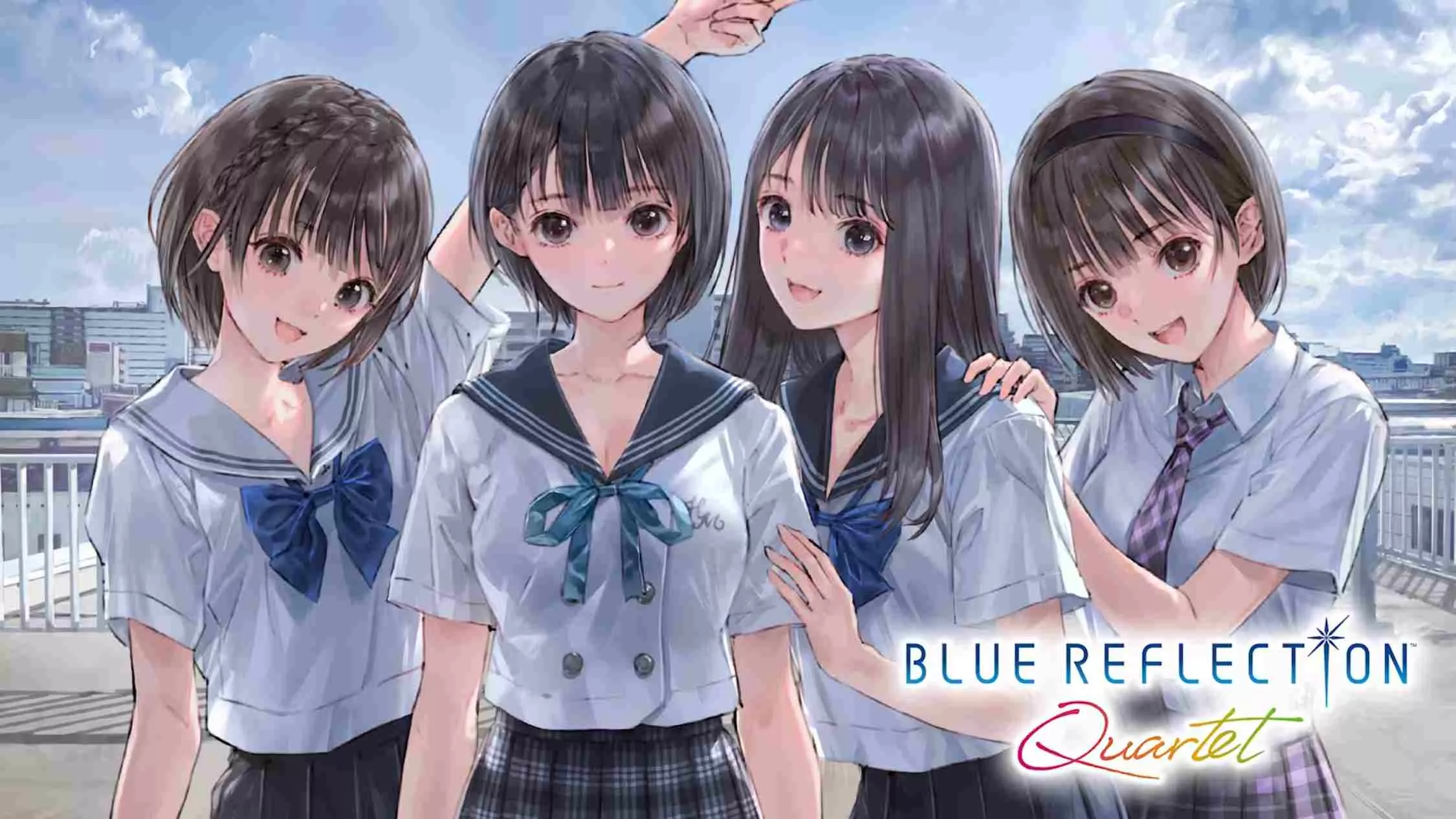 【美版】蓝色反射 四重奏 .BLUE REFLECTION Quartet 英语